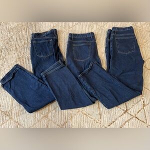 Men's Jean Bundle: (2 Red Head, 1 Wrangler) - Size 36x32 - Excellent Condition!